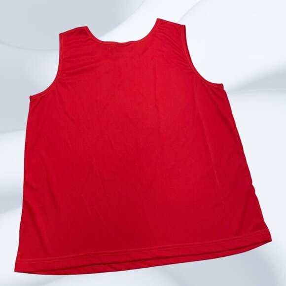Vicki Wayne Womens Red Sleeveless Polyester Undershirt Layering Tank Size XL - Picture 6 of 8